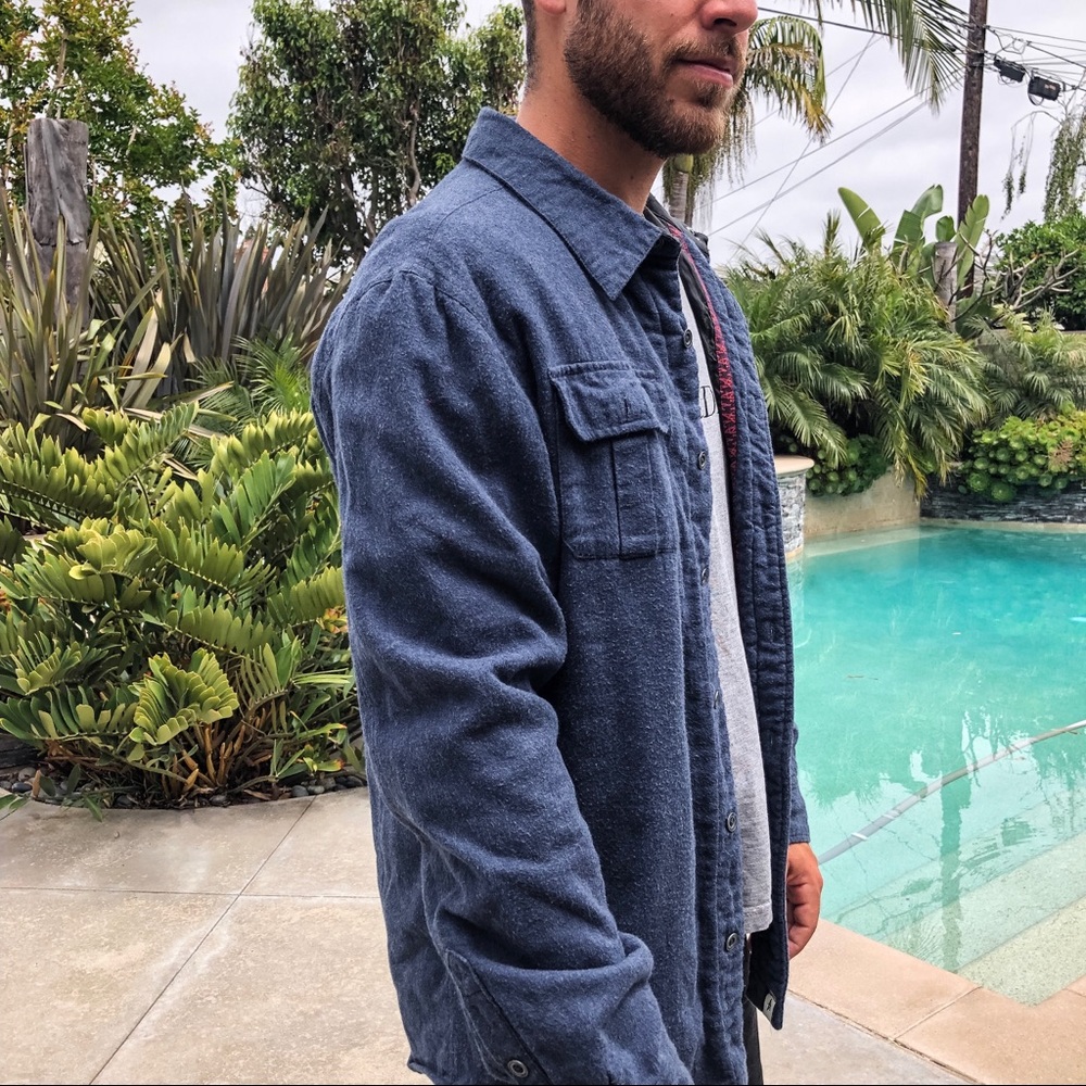 Altamont | Light button-up jacket | Blue | Large